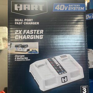 HART 40V Dual Port Fast Charger